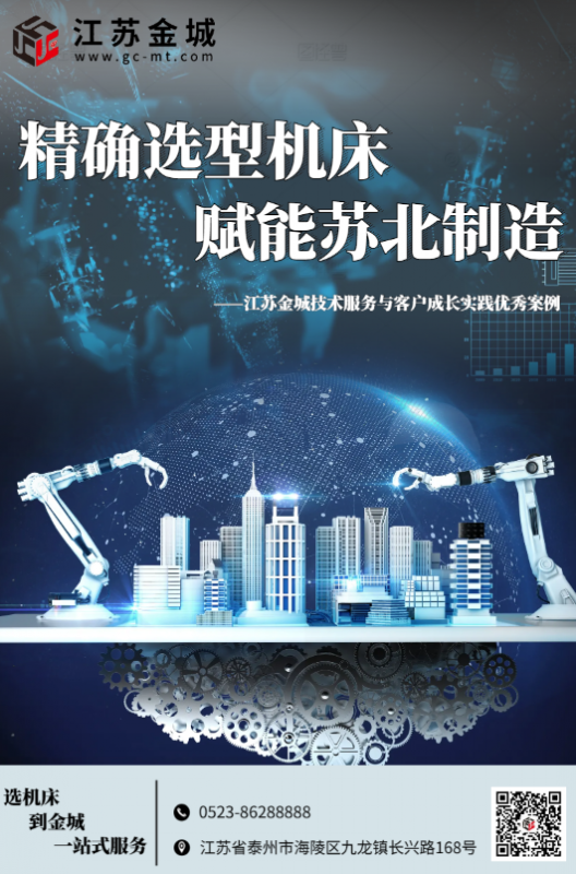 江蘇金城服務(wù)與客戶成長實(shí)踐案例——精確選型機(jī)床，賦能蘇北制造
